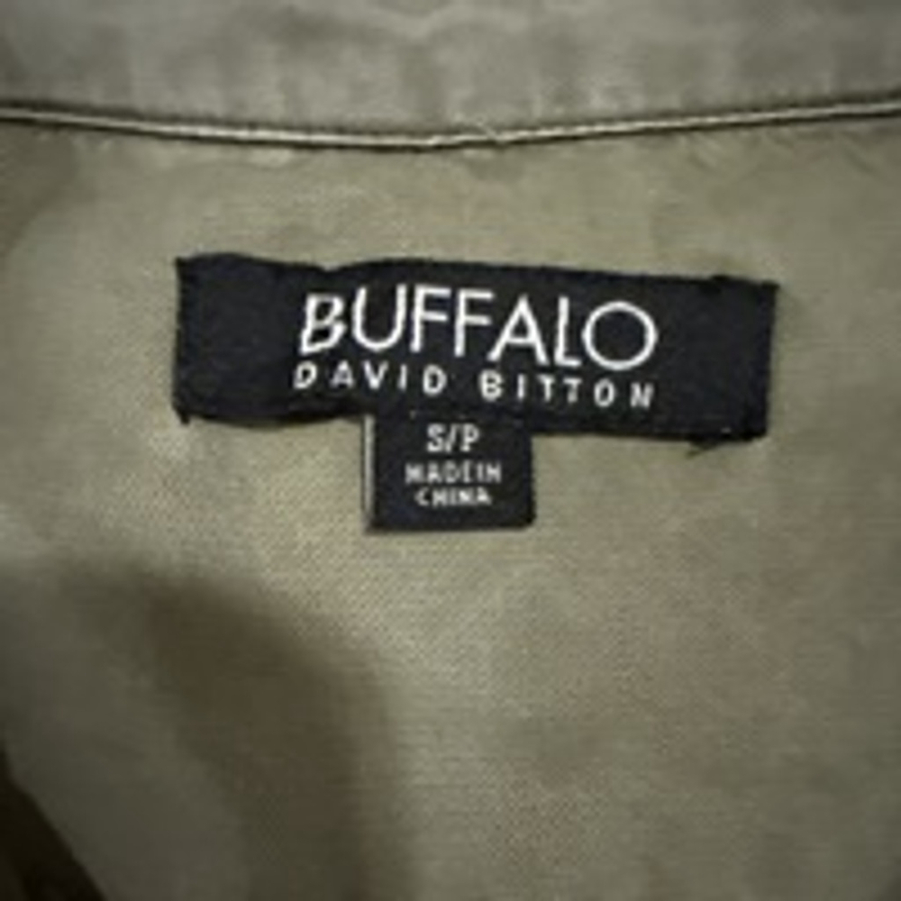 Women's Buffalo David Bitton Green Sleeveless Jacket Size S - Picture 2 of 9
